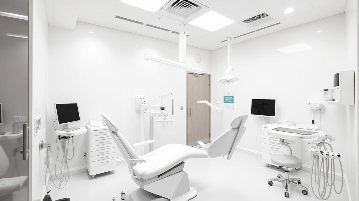 Illustrative commercial interior for medical and dental build-outs: define the clinical scope first