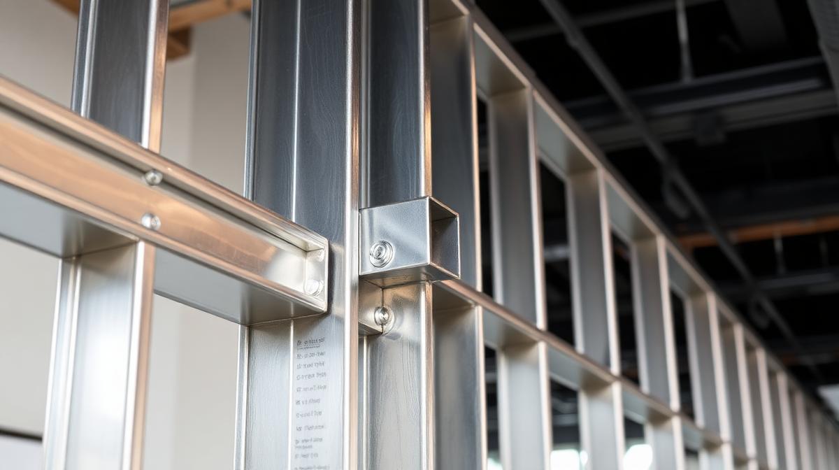 Illustrative commercial interior for steel stud or wood framing for a commercial fit-out?